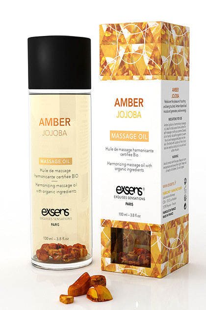 EXSENS - MASSAGE OIL STONS AMBER JOJOBA 100 ML