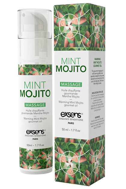 Warmimg Gourmet Massage Oil Mint Mojito 50 ml