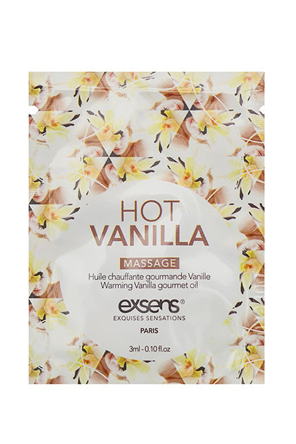 Warming Gourmet Massage Oil Hot Vainilla Sachet 3 ml