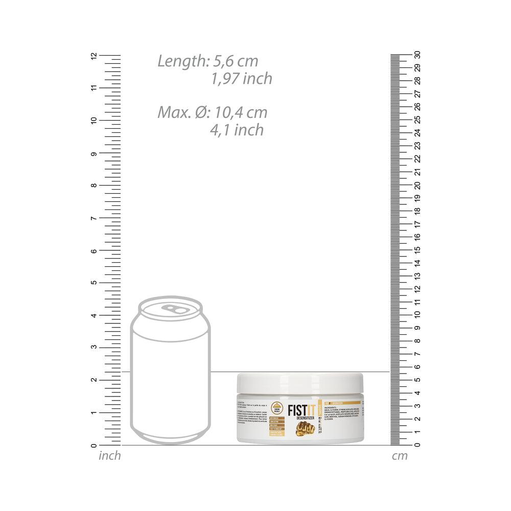 SHOTS - LUBRICANTE PARA FISTING A BASE DE AGUA ADORMECEDOR FIST IT 300ML / 10.56 OZ.