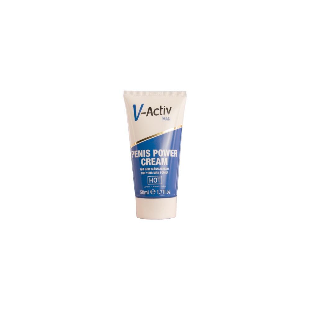 HOT - HOT V-ACTIV PENIS POWER CREAM FOR MEN 50 ML