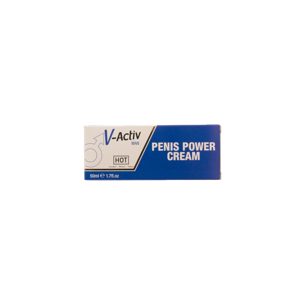 HOT - HOT V-ACTIV PENIS POWER CREAM FOR MEN 50 ML