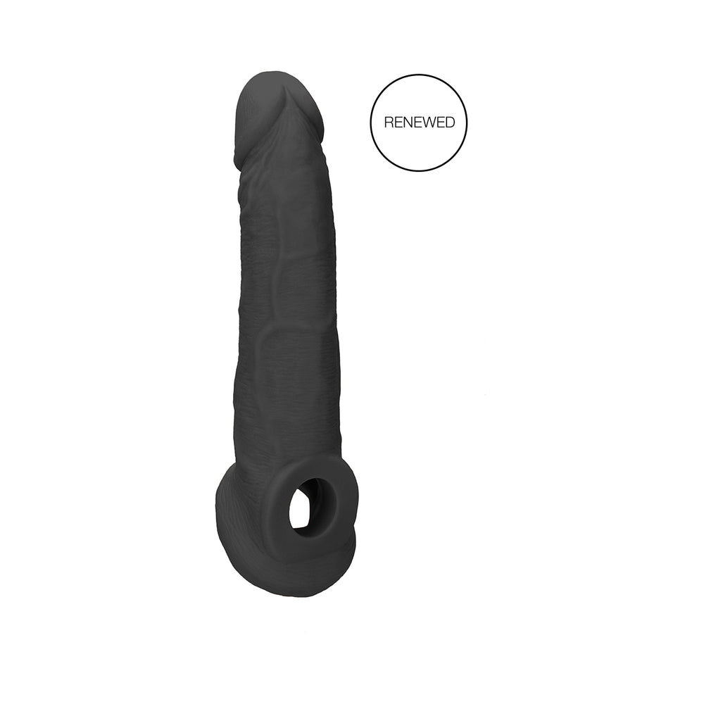 SHOTS - REALROCK REALISTIC 9 IN. PENIS SLEEVE EXTENDER SLING