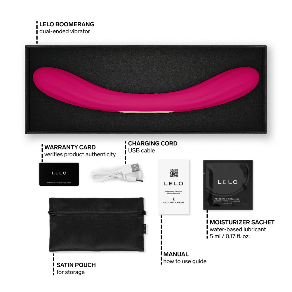 LELO - BOOMERANG CERISE