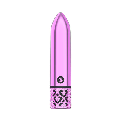 ROYAL GEMS GLAMOUR RECHARGEABLE ABS BULLET VIBRATOR PINK