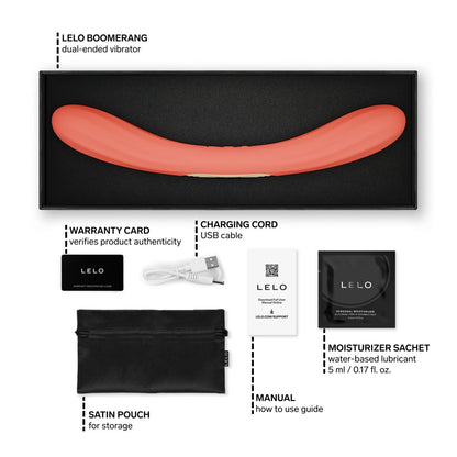 LELO - BOOMERANG CORAL RED
