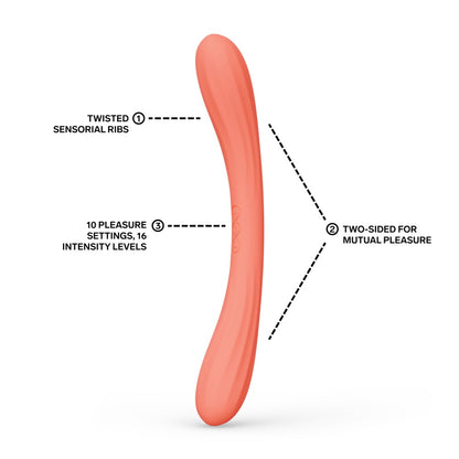 LELO - BOOMERANG CORAL RED