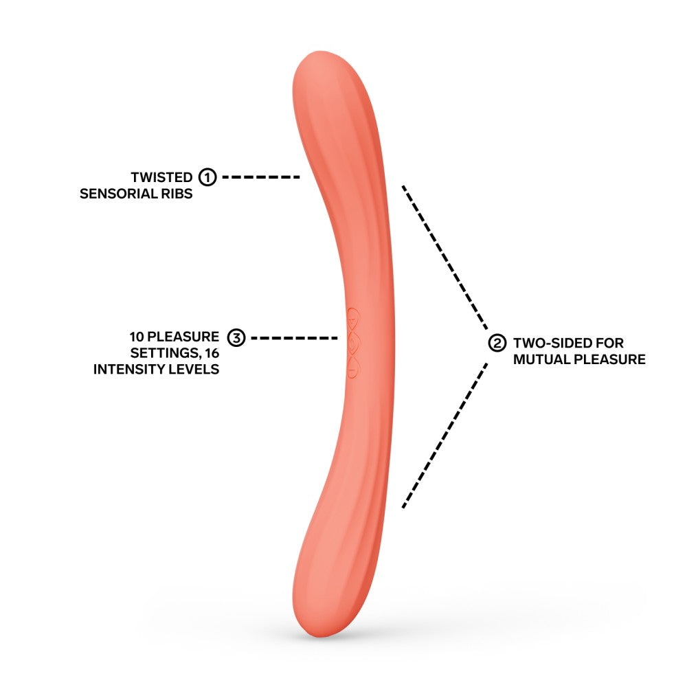 LELO - BOOMERANG CORAL RED