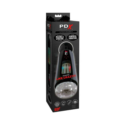 PDX ELITE - ORDEÑADORA ULTIMATE STROKER 2 CON ROTACIÓN Y VIBRADOR