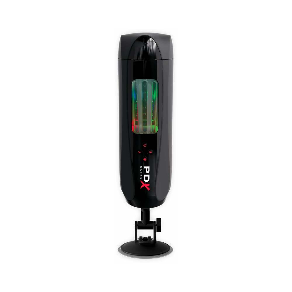 PDX ELITE - ORDEÑADORA ULTIMATE STROKER 2 CON ROTACIÓN Y VIBRADOR