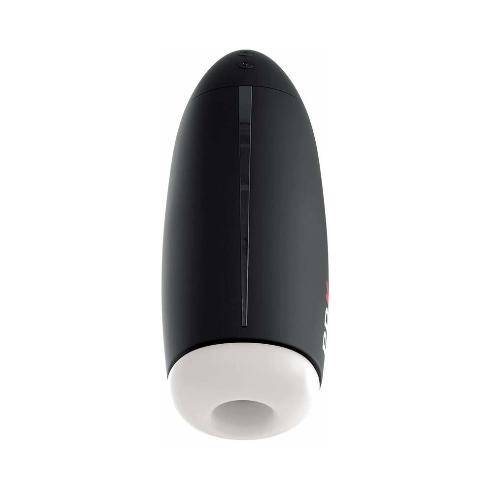PDX BRANDS - PDX ELITE FAP-O-MATIC RECHARGEABLE VIBRATING SUCTION STROKER