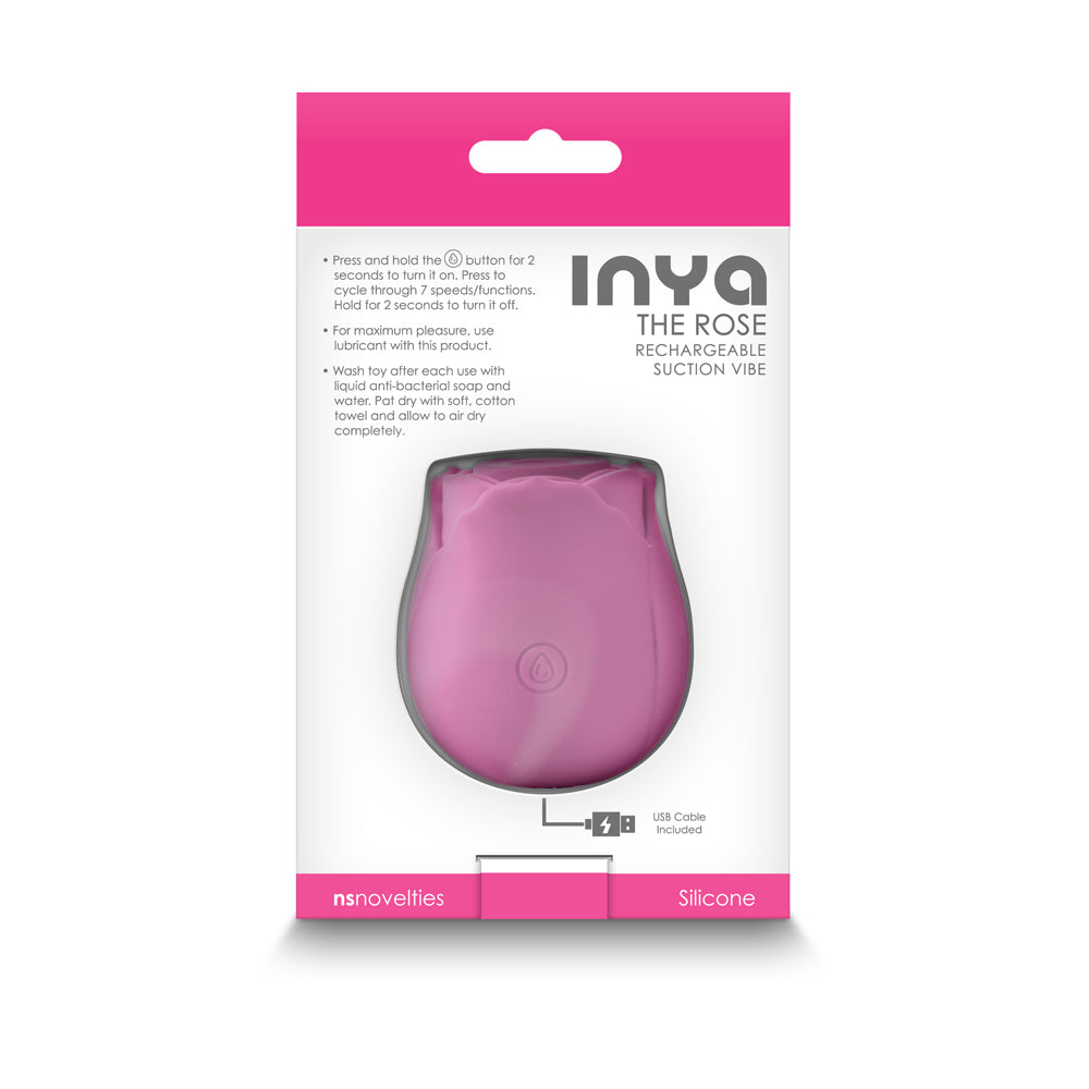 NS NOVELTIES - INYA THE ROSE RECHARGEABLE SUCTION VIBE