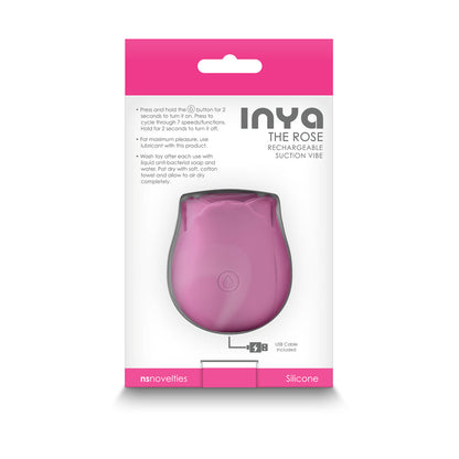 NS NOVELTIES - INYA THE ROSE RECHARGEABLE SUCTION VIBE