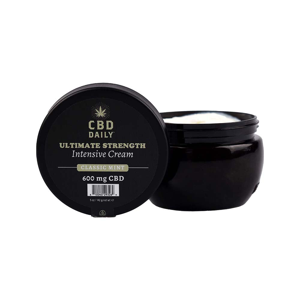 EARTHLY BODY - CBD CREAM MINT 5 OZ.