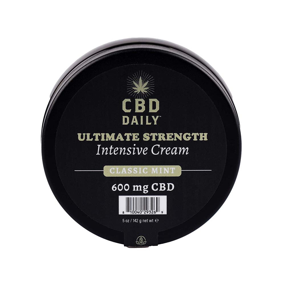 EARTHLY BODY - CBD CREAM MINT 5 OZ.