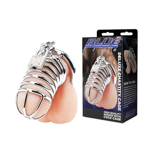 ELECTRIC EEL - LINE DELUXE CHASTITY CAGE