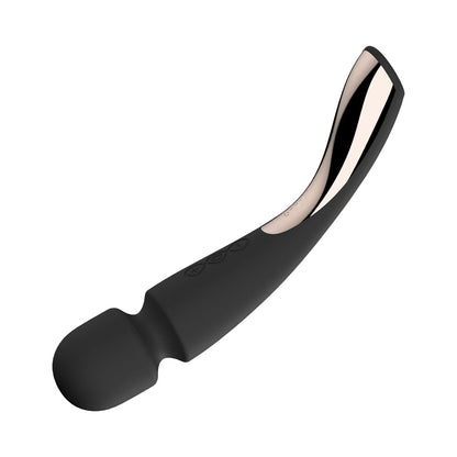 LELO SMART WAND 2 MEDIUM RECHARGEABLE WAND VIBRATOR BLACK