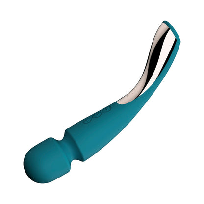 LELO SMART WAND 2 MEDIUM RECHARGEABLE WAND VIBRATOR OCEAN BLUE