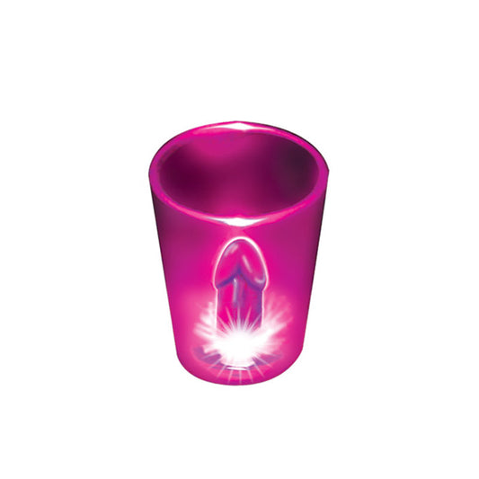 HOTT PRODUCTS - LIGHT UP SHOT GLASSES MAGENTA