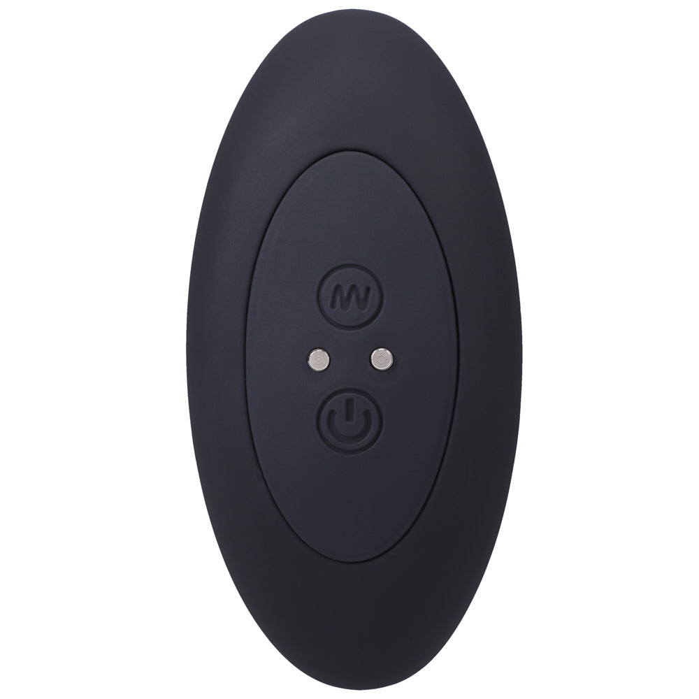 DOC JOHNSON - A PLAY BEADED VIBE RECHARGEABLE SILICONE ANAL PLUG WITH REMOTE