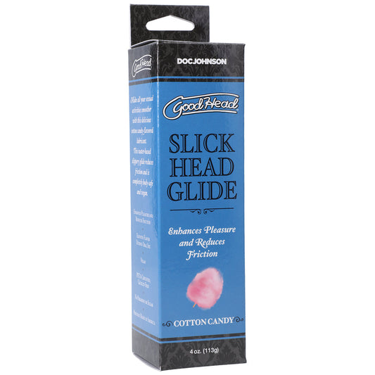 DOC JOHNSON - GOODHEAD SLICK HEAD GLIDE COTTON CANDY 4 OZ.