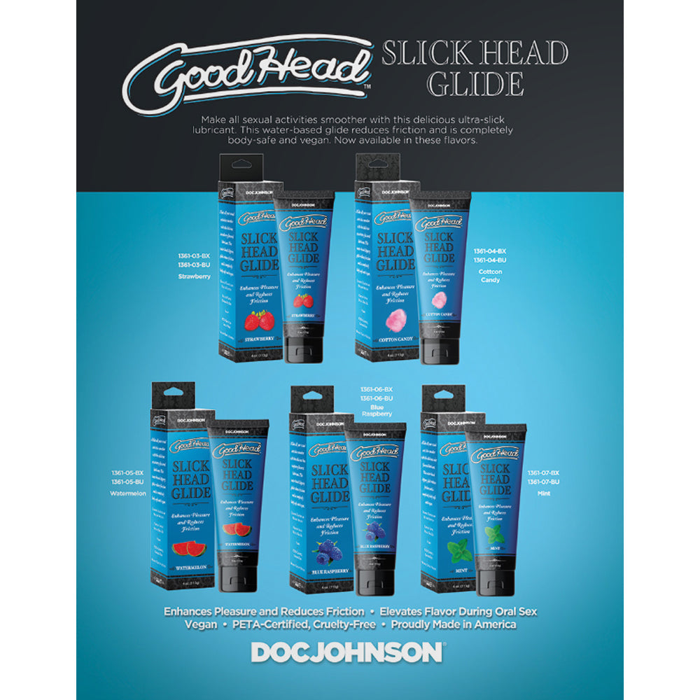 DOC JOHNSON - GOODHEAD SLICK HEAD GLIDE WATERMELON 4 OZ. BULK