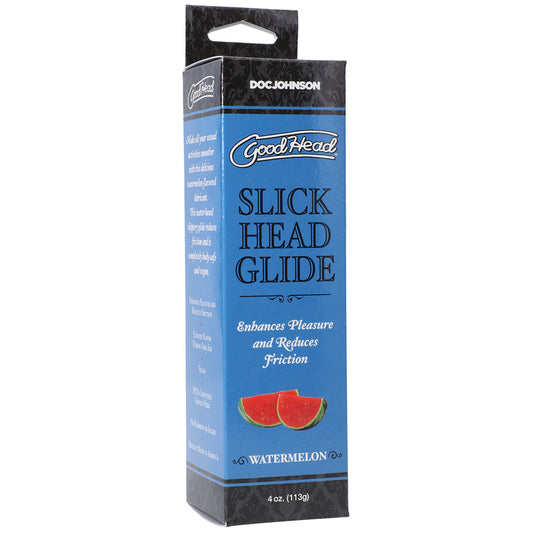GOODHEAD SLICK HEAD GLIDE WATERMELON 4 OZ.