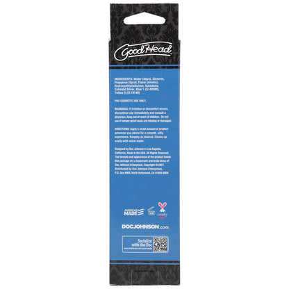 DOC JOHNSON - GOODHEAD SLICK HEAD GLIDE MINT 4 OZ.