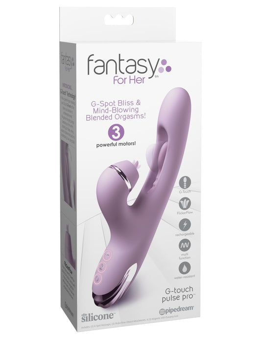 PIPEDREAM - FANTASY FOR HER - G-TOUCH PULSE PRO