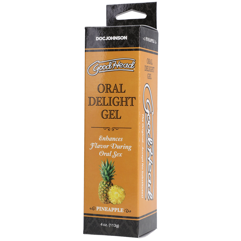DOC JOHNSON - GOODHEAD ORAL DELIGHT GEL PINEAPPLE 4 OZ.