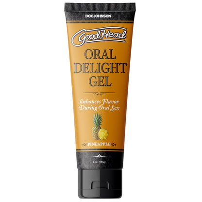DOC JOHNSON - GOODHEAD ORAL DELIGHT GEL PINEAPPLE 4 OZ.