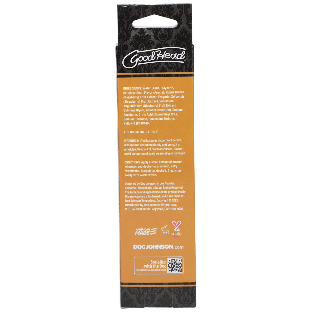 DOC JOHNSON - GOODHEAD ORAL DELIGHT GEL PINEAPPLE 4 OZ.