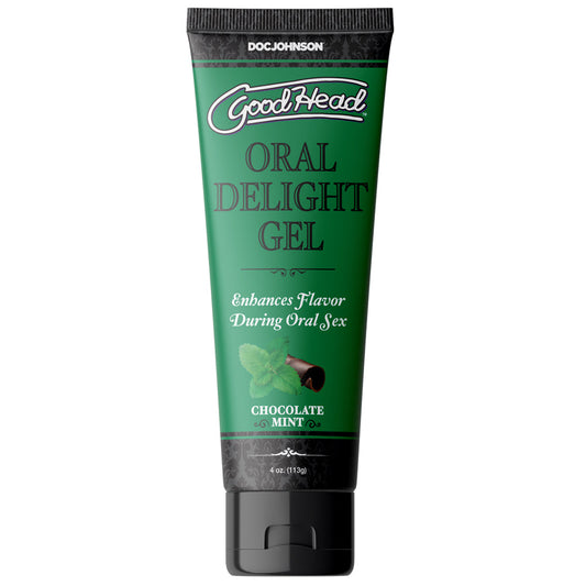 DOC JOHNSON - GEL DE PLAISIR ORAL GOODHEAD CHOCOLAT MENTHE VRAC 4 OZ.