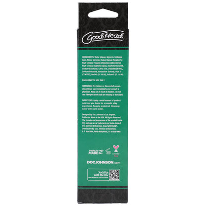 DOC JOHNSON - GOODHEAD ORAL DELIGHT GEL CHOCOLATE MINT 4 OZ.