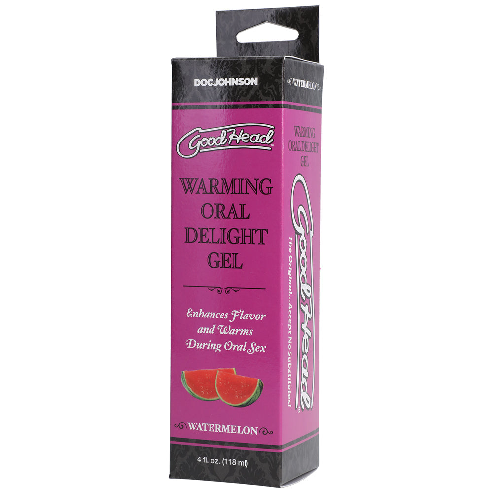 DOC JOHNSON - GOODHEAD WARMING HEAD ORAL DELIGHT GEL WATERMELON 4 OZ.
