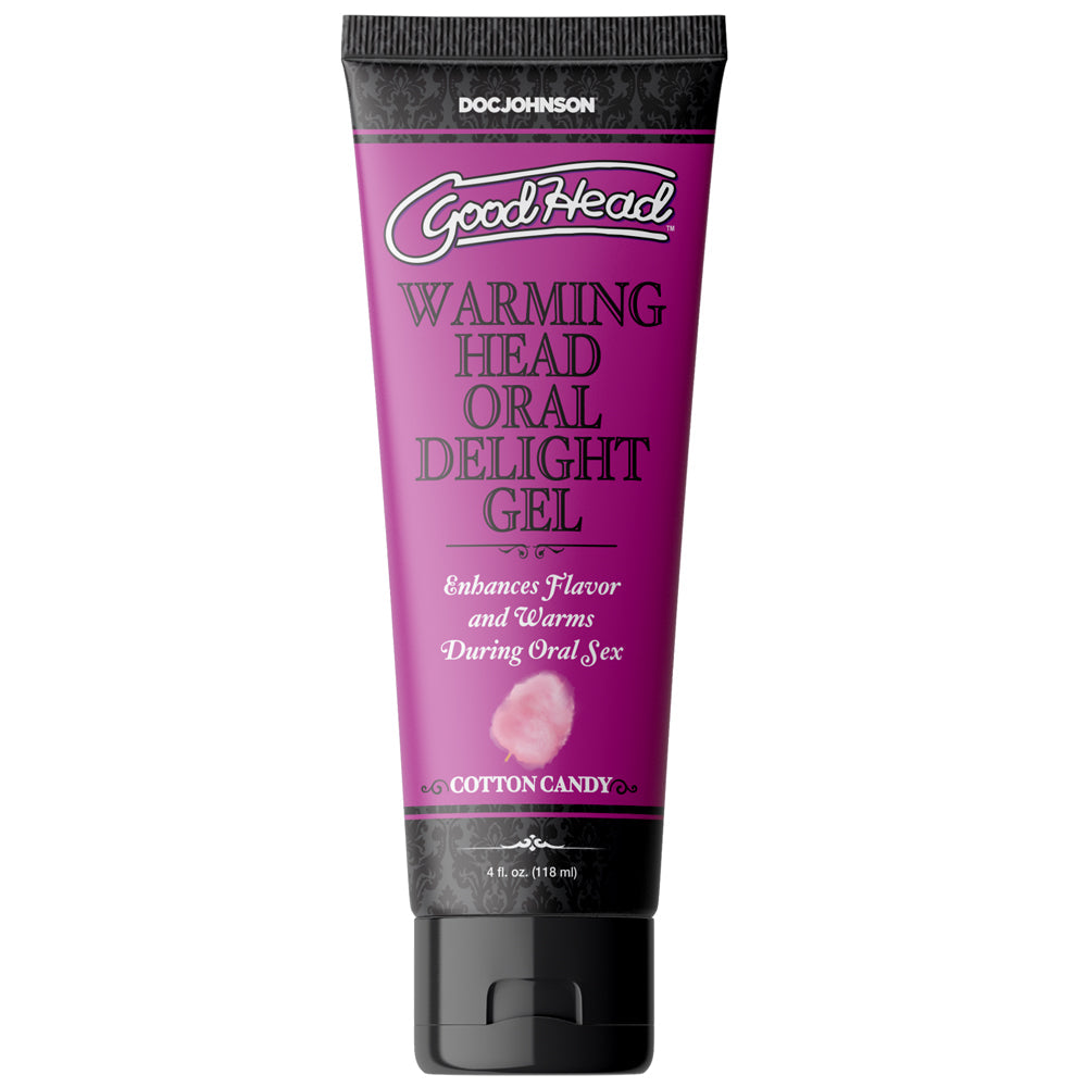 GOODHEAD WARMING HEAD ORAL DELIGHT GEL COTTON CANDY 4 OZ.