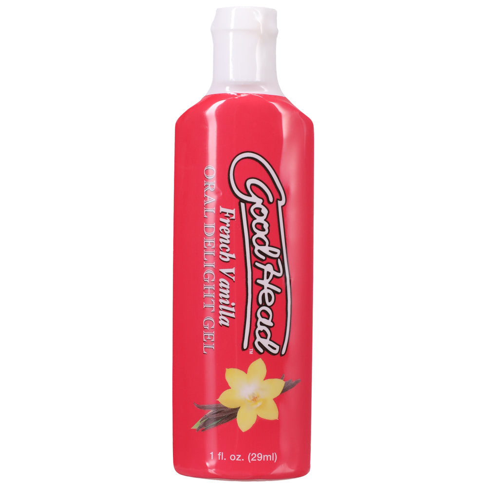 GOODHEAD ORAL DELIGHT GEL FRENCH VANILLA 1 OZ.