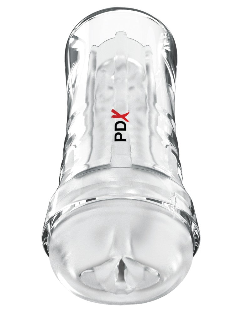 PIPEDREAM - PDX EXTREME - SUPER LUSCIOUS LIPS SELF-LUBRICATING STROKER