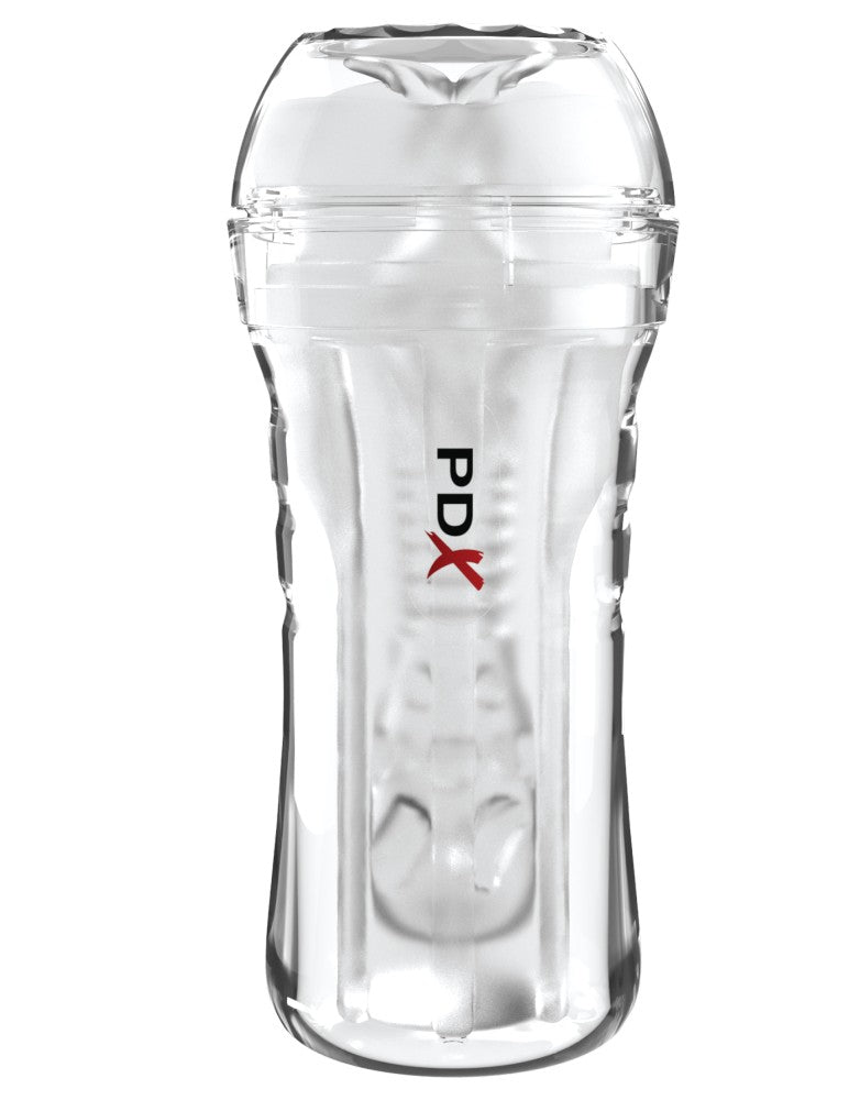 PIPEDREAM - PDX EXTREME - SUPER LUSCIOUS LIPS SELF-LUBRICATING STROKER