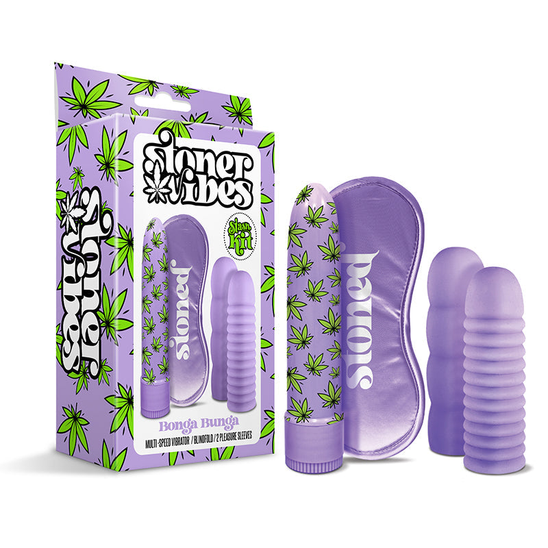 GLOBAL NOVELTIES - STONER VIBES STASH KIT BONGA BUNGA