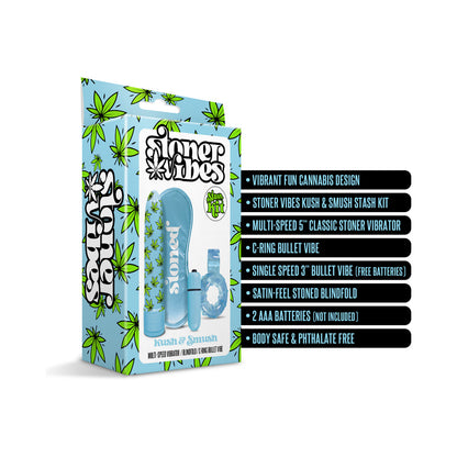 GLOBAL NOVELTIES - STONER VIBES STASH KIT KUSH AND SMUSH
