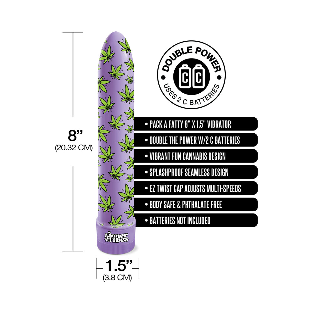 GLOBAL NOVELTIES - STONER VIBES PACK A FATTY PURPLE HAZE