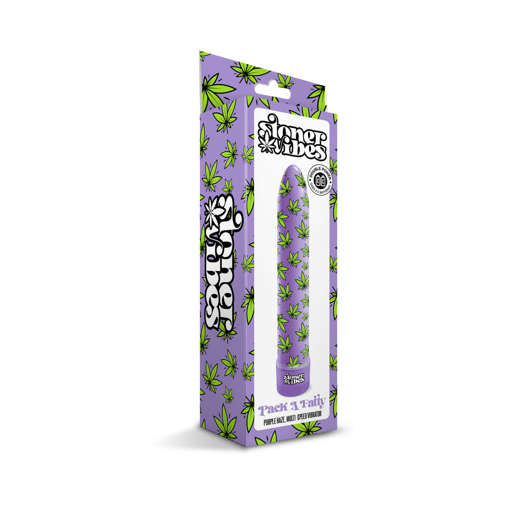GLOBAL NOVELTIES - STONER VIBES PACK A FATTY PURPLE HAZE