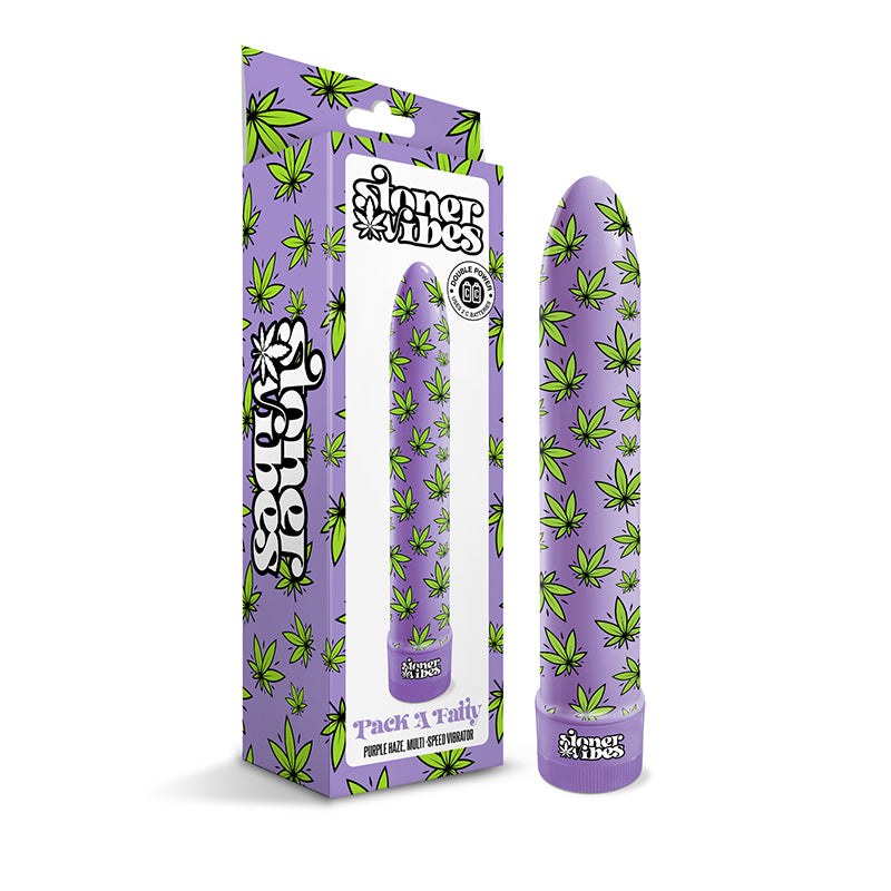 GLOBAL NOVELTIES - STONER VIBES PACK A FATTY PURPLE HAZE