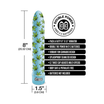 GLOBAL NOVELTIES - STONER VIBES PACK A FATTY BLUE DREAM