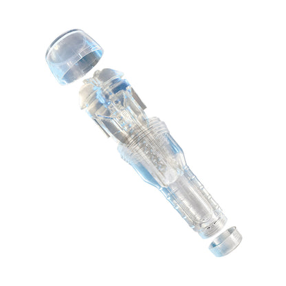 GLOBAL NOVELTIES - HAPPY ENDINGS MSTR B8 IN THE CLEAR PUSSY STROKER SQUEEZE BOX CANISTER