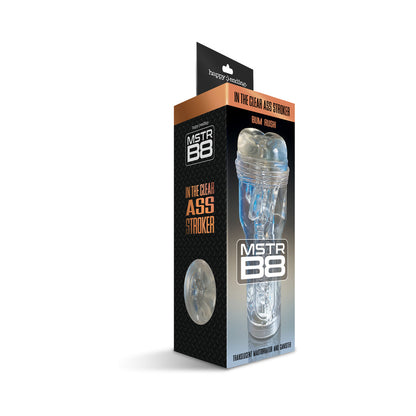 GLOBAL NOVELTIES - HAPPY ENDINGS MSTR B8 IN THE CLEAR ANAL STROKER BUM RUSH CANISTER