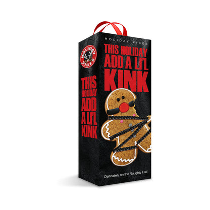 GLOBAL NOVELTIES - NAUGHTY LIST GIFT ADD A LI''L KINK BLINDFOLD WRIST & ANKLE SASHES WITH STORAGE BAG