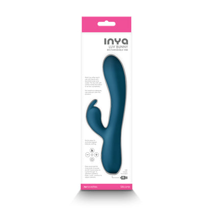 NS NOVELTIES - INYA LUV BUNNY RECHARGEABLE VIBE DARK TEAL