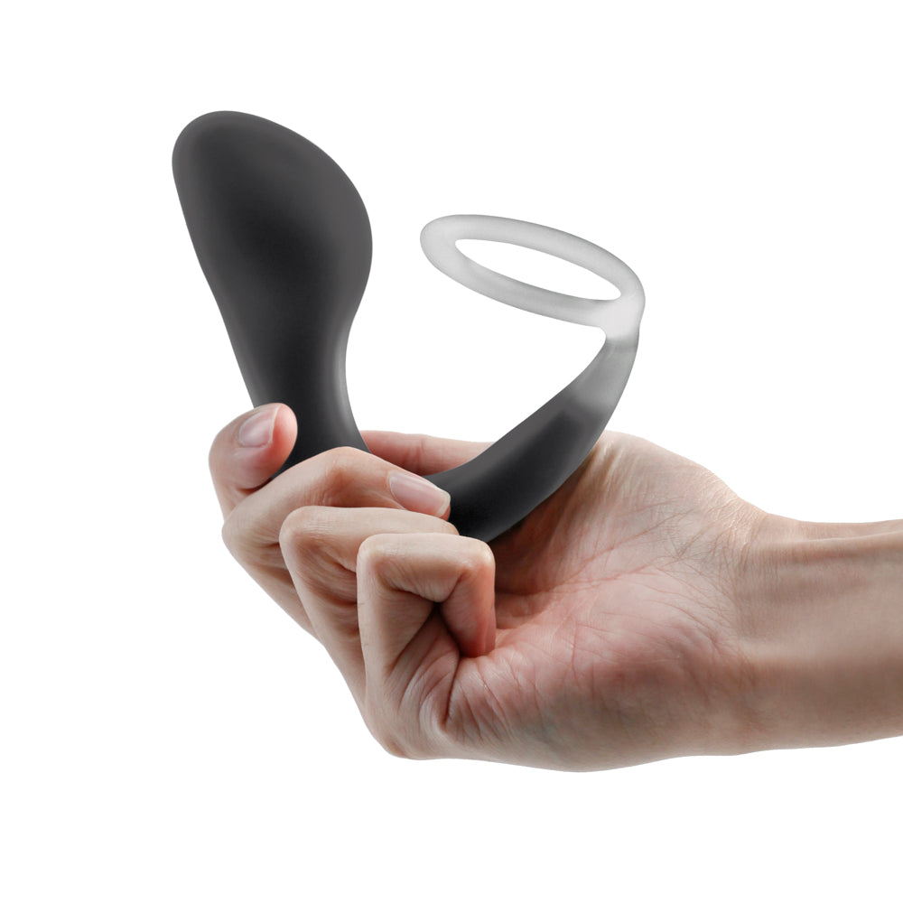 NS NOVELTIES - RENEGADE SLINGSHOT COCK RING & PROSTATE STIMULATOR BLACK